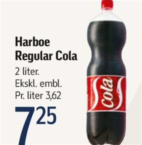 Harboe cola tilbud hos Føtex