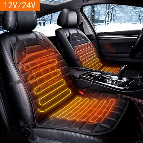 2019 NEW single/pair 12v electric heated cushions for winter heating car seat cushion,keep warm ...