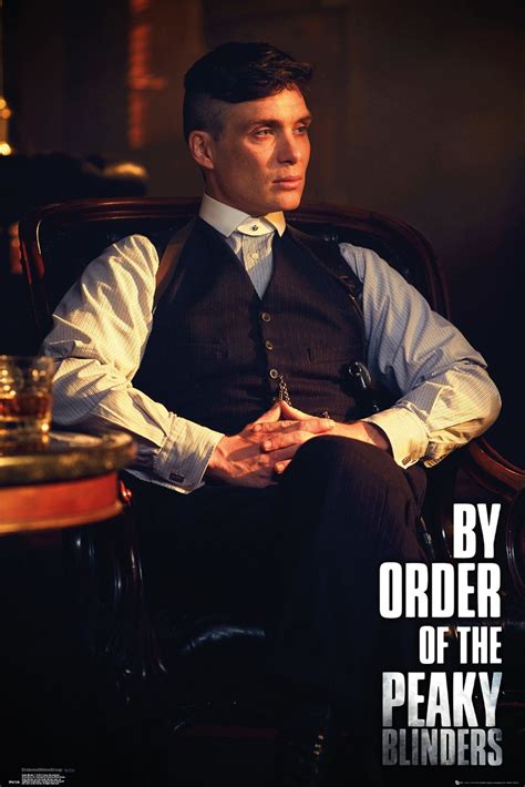 Peaky Blinders - TV Show Poster (Thomas Shelby - by Order of The Peaky Blinders) (Size: 24" x 36 ...