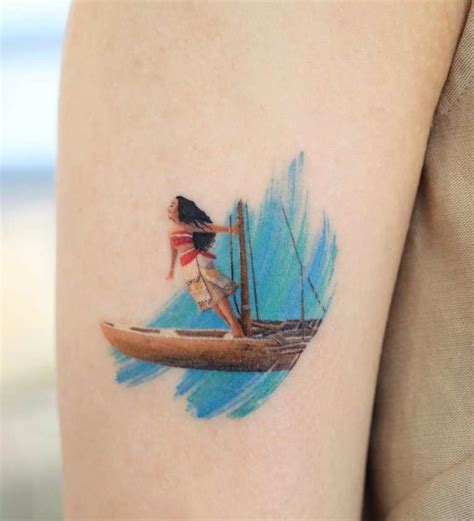 43 Disney Moana Tattoo Ideas & Meaning - Tattoo Twist