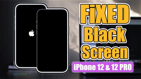 iPhone 12 Black Screen | Screen Black But Still Working | Screen Won't ...