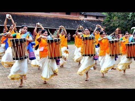 Energetic Girls Chenda Melam Dance 2018 - YouTube