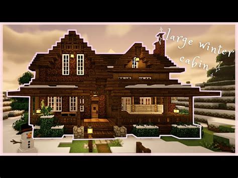 5 best Minecraft Winter House Blueprints