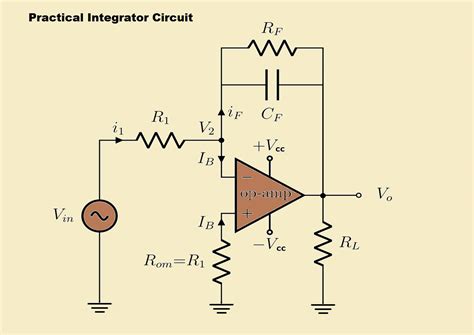 OP AMP integrator Circuit