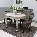 Distressed Mahogany Extending Dining Table By Distressed But Not Forsaken | notonthehighstreet.com