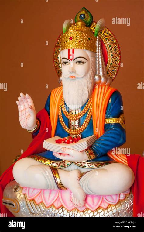 Hindu god Jhulelal Stock Photo - Alamy