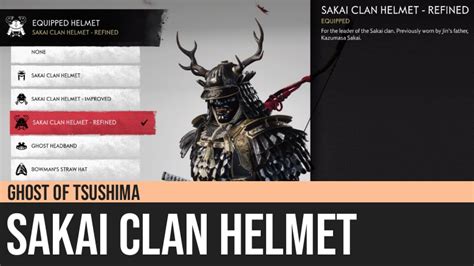 Ghost of Tsushima: Sakai Clan Helmet