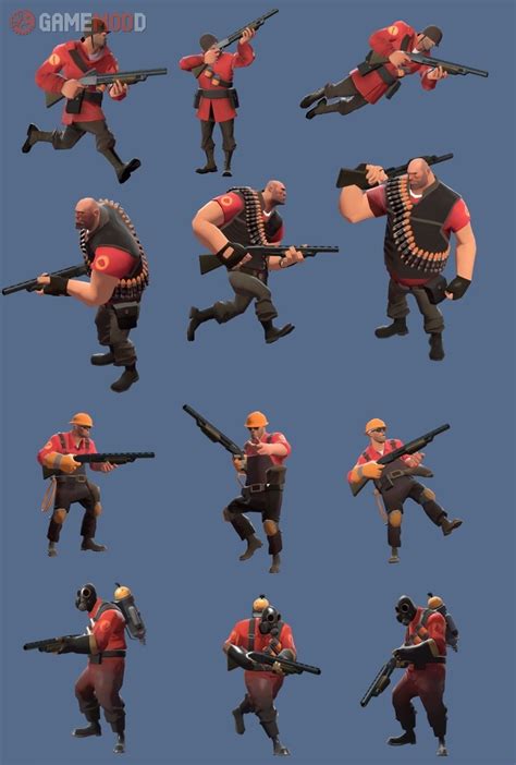 Full-length shotgun » TF2 - Skins Multi Class | GAMEMODD