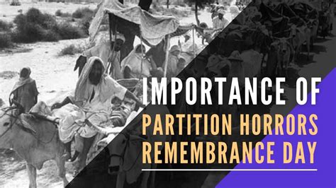 Partition Horrors Remembrance Day - PGurus