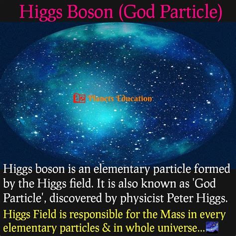 Higgs Boson (God Particle) | Higgs boson, Quantum physics spirituality ...