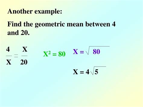 Geometric Mean