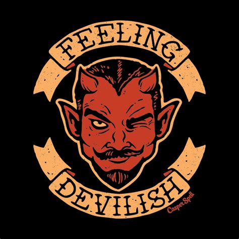 Feeling Devilish | Logo design inspiration vintage, Vintage logo design, Hand drawn logo