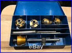 Neway Valve seat cutter kit 3 angle valve head rebuilding tools USA ...