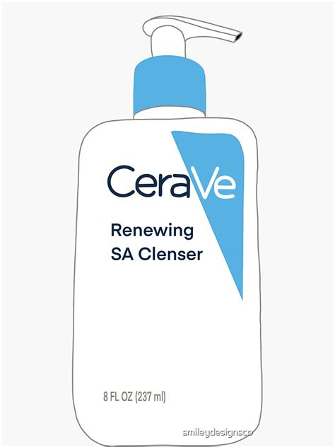 "CeraVe Sticker" Sticker for Sale by smileydesignsco | Redbubble