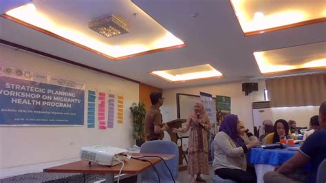 BARMM MIGRANT HEALTH STRATEGIC PLANNING WORKSHOP | Workshop 4 and 5: Developing Key Result Areas ...