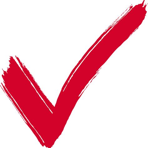 Red Tick Png - ClipArt Best