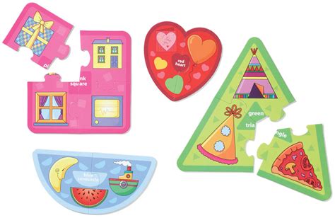 funfunbaby: Colors and Shapes Puzzles