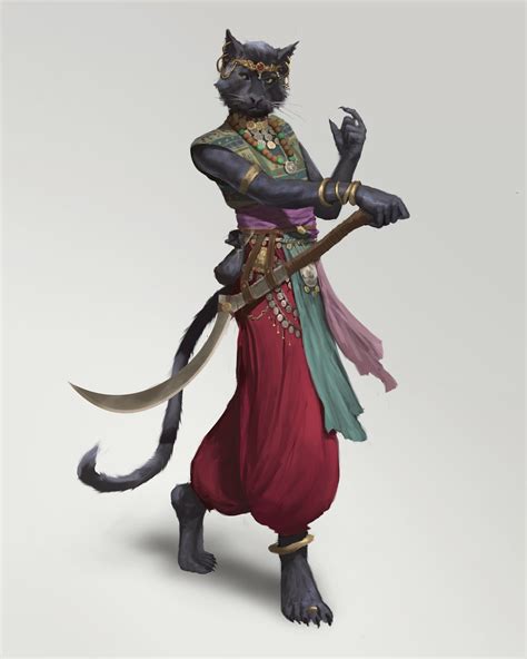 ArtStation - Tabaxi monk