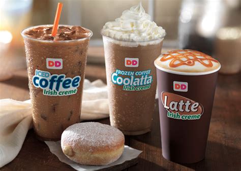 Dunkin' Donuts Releases Line Of Irish Creme Donuts And Beverages In ...