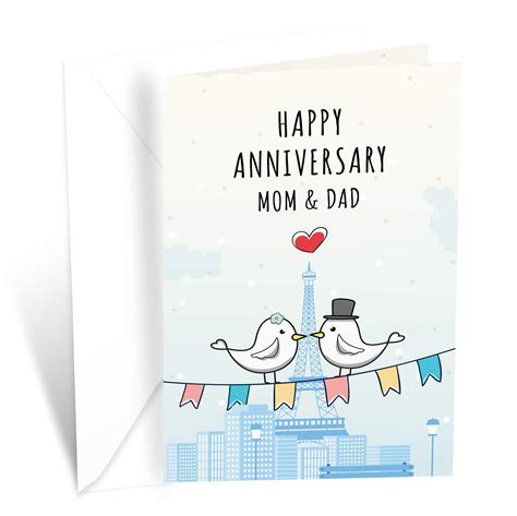 Anniversary Cards For Parents