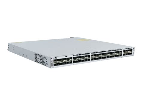 Cisco Catalyst 9300 48-Port GE SFP Switch w Modular Uplinks, (C9300-48S-1E)