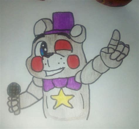 FAN-ART ROCKSTAR FREDDY | FNaF Amino [ Español ] Amino