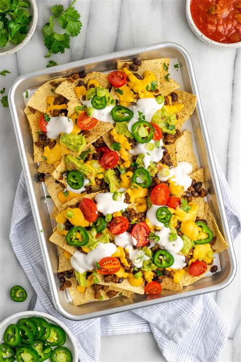 Vegan Loaded Nachos Recipe | Jessica in the Kitchen