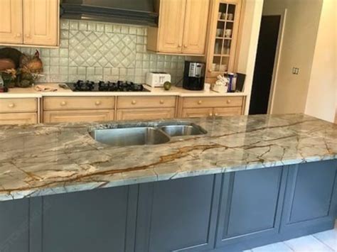 Blue Roma Quartzite | Best Stone for Kitchen Countertops