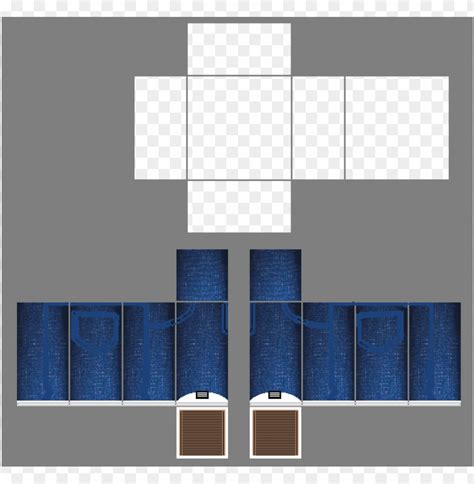 Blue Roblox Pants Template 36679 - Awesome Roblox Pants Template PNG Transparent With Clear ...