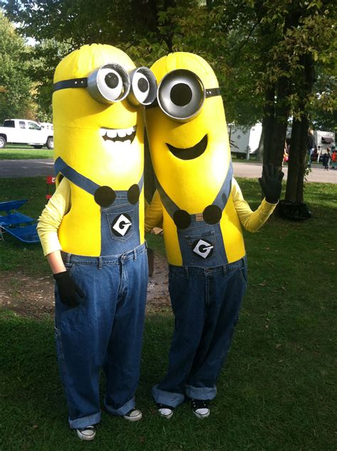 Our Minions costumes | she's crafty | Pinterest | Costumes, Halloween costumes and Happy halloween