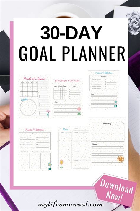 Free Goal Planner Printables