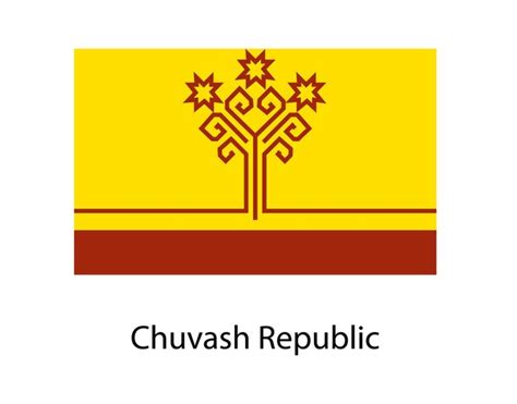 Premium Vector | Chuvashia flag the national flag of chuvashia on a ...