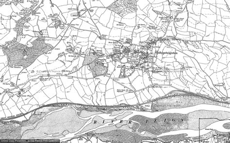 Old Maps of Bishopsteignton, Devon - Francis Frith