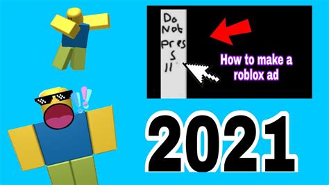how to make a Roblox ad - YouTube