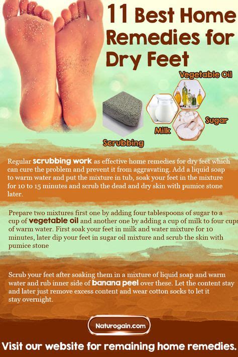 10+ Best Dry Feet Remedies images in 2020 | remedies, dry feet remedies, feet care