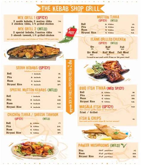 The Kebab Shop Menu, Menu for The Kebab Shop, Discovery Gardens, Dubai ...