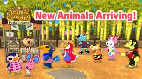 Animal Crossing: Pocket Camp adds nine new animals