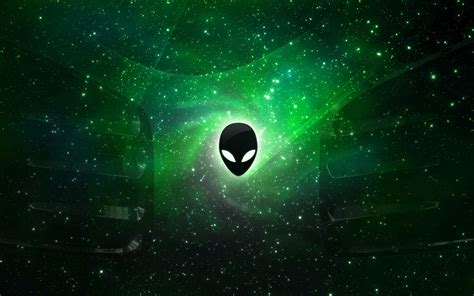 Alienware Desktop Background Alien Head Green Space 2560x1600 | Hd ...