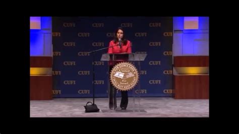 Tulsi Gabbard Shills for Israeli Lobby at 2015 Speech to C.U.F.I.