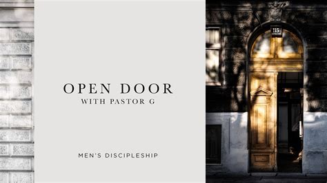 Open Door with Pastor G — Overcomer Covenant Church