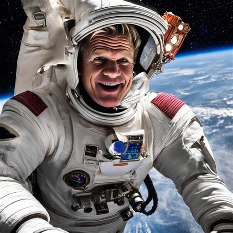 featured: gordon ramsay re-entering the atmosphere after being in low-earth orbit - Divisions by ...