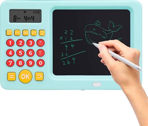 Amazon.com: WOZADU Math Games for Kids Ages 5 6 7 8, LCD Writing Tablet ...