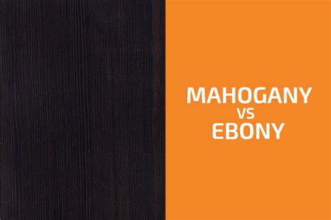 Mahogany vs. Ebony: Which One to Use? - Handyman's World