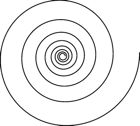 Spiral Curve, vintage illustration. 13588893 Vector Art at Vecteezy