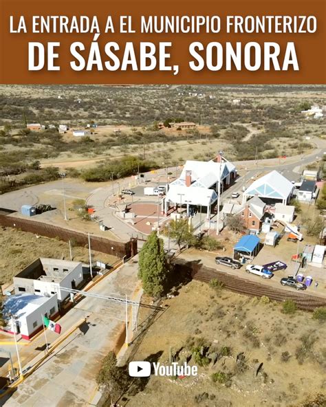 La entrada a el municipio fronterizo de Sásabe, Sonora | La carretera para llegar a Sásabe es ...