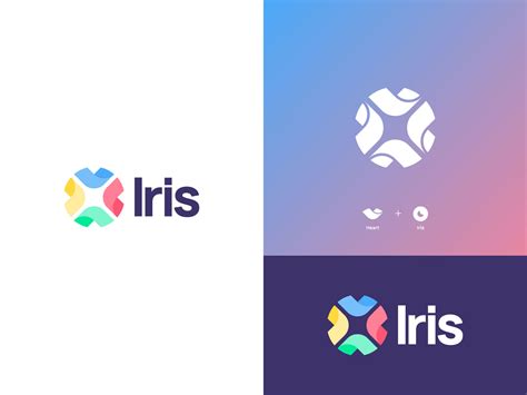 Dribbble - Iris-Logo-Design.jpg by Elif Kameşoğlu