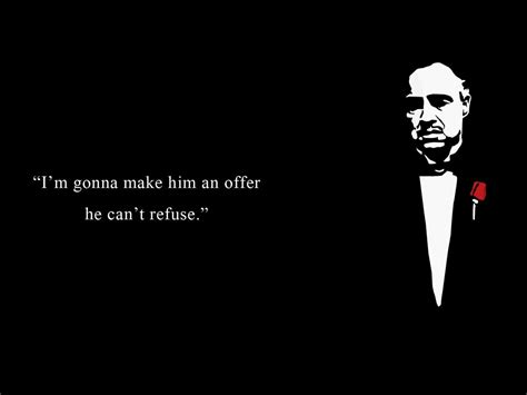 The Godfather Quotes Wallpapers. QuotesGram