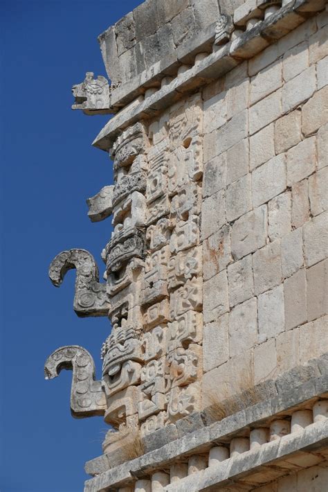 Chaac Masks ouside the Nunnery ... | Uxmal, Yucatan, MEXICO | Flickr