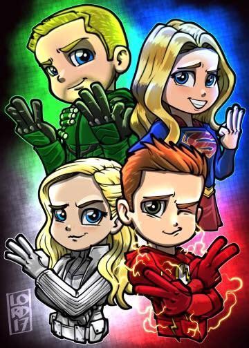 Arrow, Supergirl, Legends of Tomorrow, The Flash - All Renewed on the CW - by Lord Mesa. | Super ...