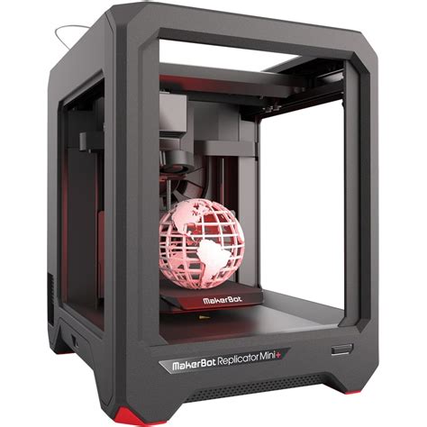 Best Buy: MakerBot Replicator Mini+ Wireless 3D Printer Black MP07925